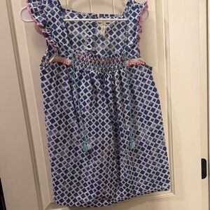 Blue and White Matilda Jane S top